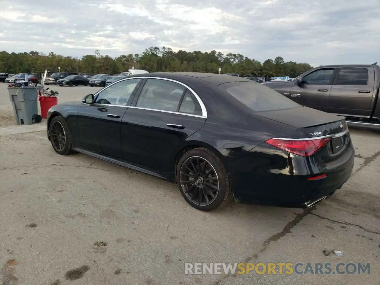2 Фотография поврежденного автомобиля W1K6G7GB9NA155496 MERCEDES-BENZ S-CLASS 2022