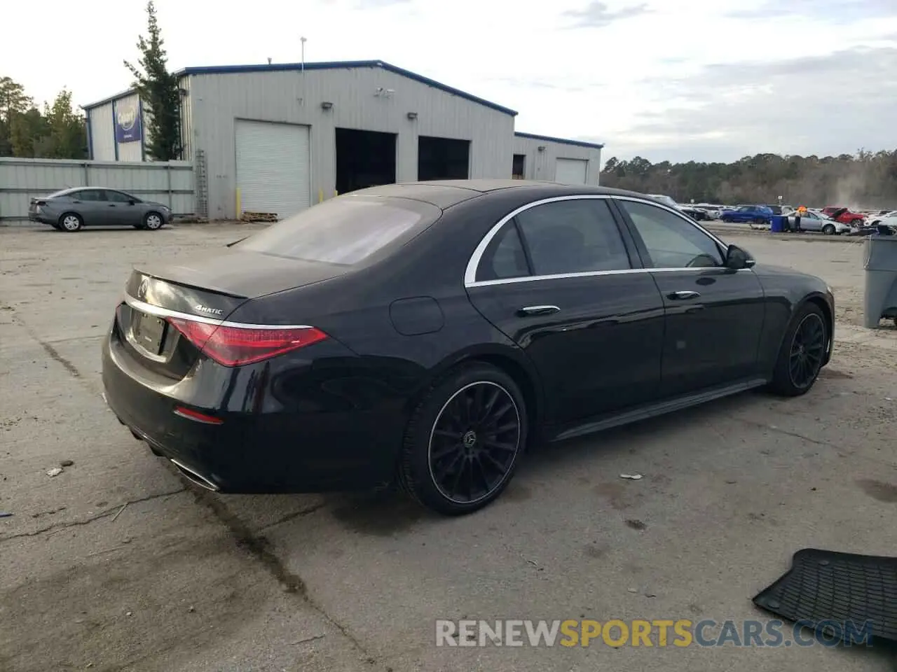 3 Фотография поврежденного автомобиля W1K6G7GB9NA155496 MERCEDES-BENZ S-CLASS 2022