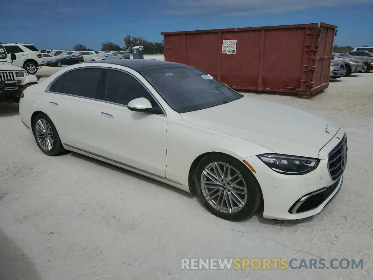 4 Фотография поврежденного автомобиля W1K6G7GBXNA105190 MERCEDES-BENZ S-CLASS 2022