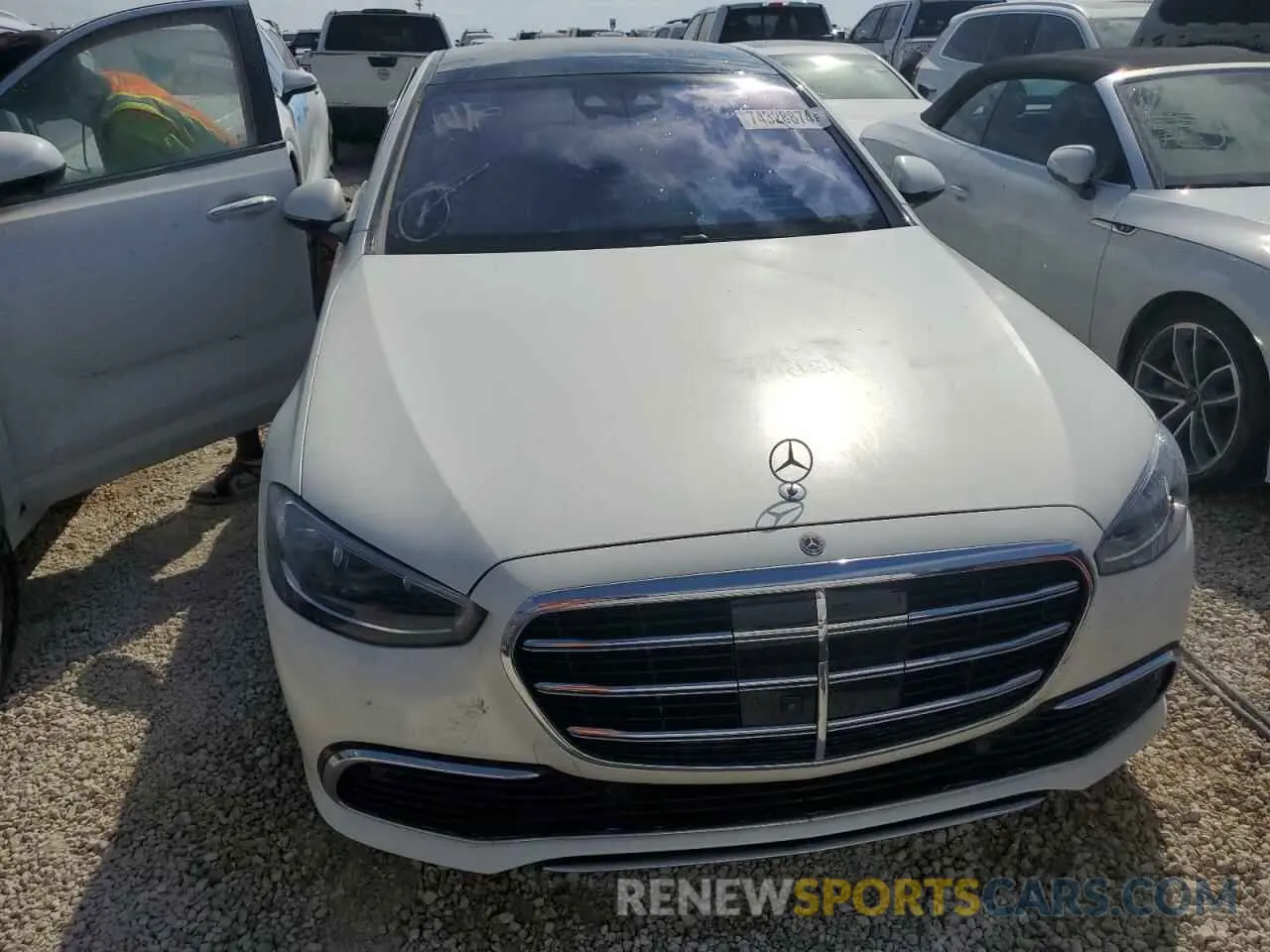 5 Фотография поврежденного автомобиля W1K6G7GBXNA105190 MERCEDES-BENZ S-CLASS 2022