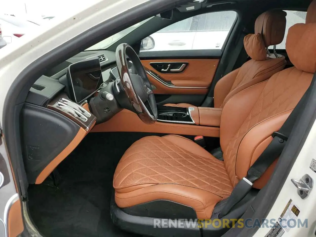 7 Фотография поврежденного автомобиля W1K6G7GBXNA105190 MERCEDES-BENZ S-CLASS 2022