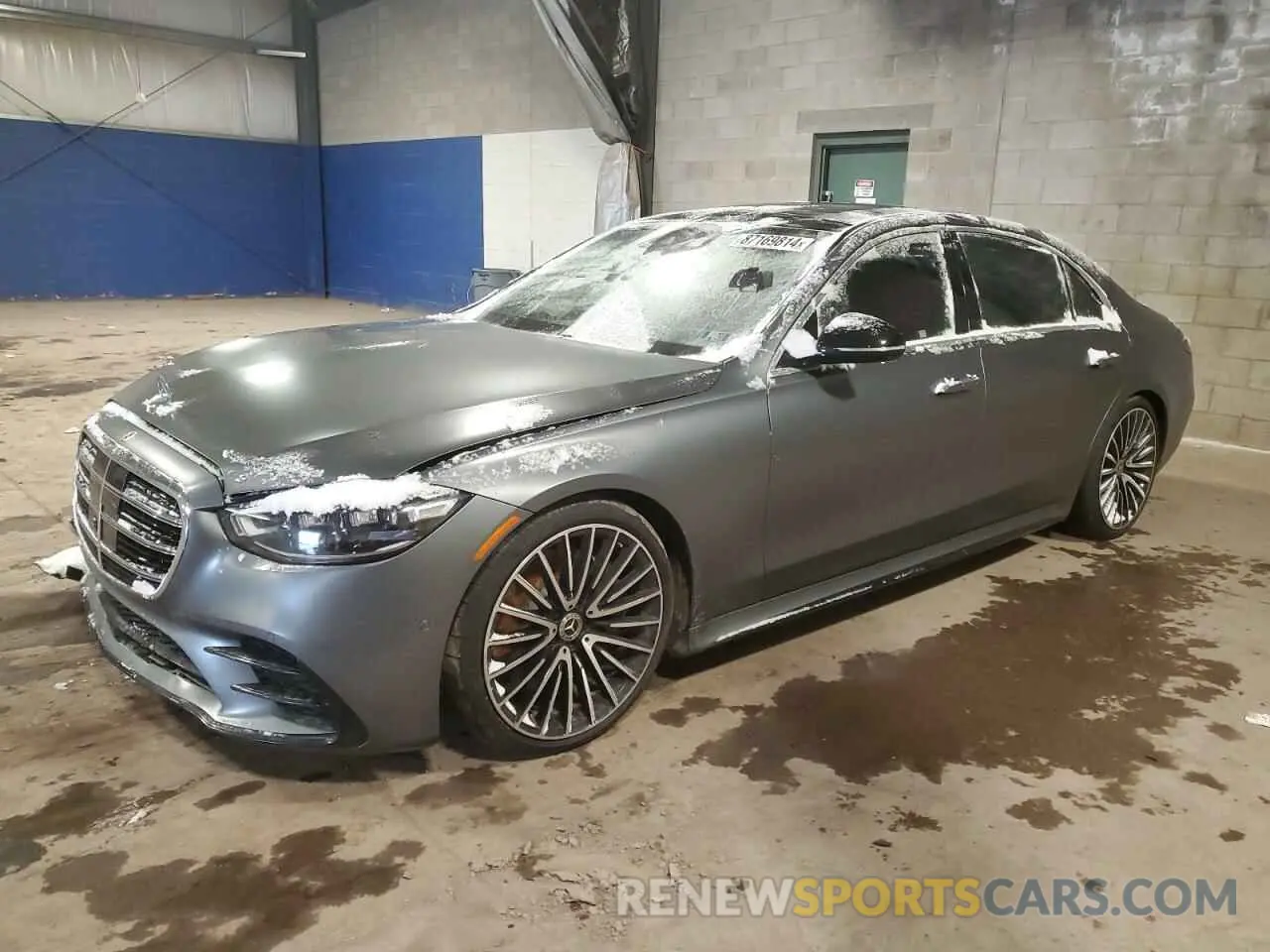 1 Фотография поврежденного автомобиля W1K6G7GBXNA125732 MERCEDES-BENZ S-CLASS 2022