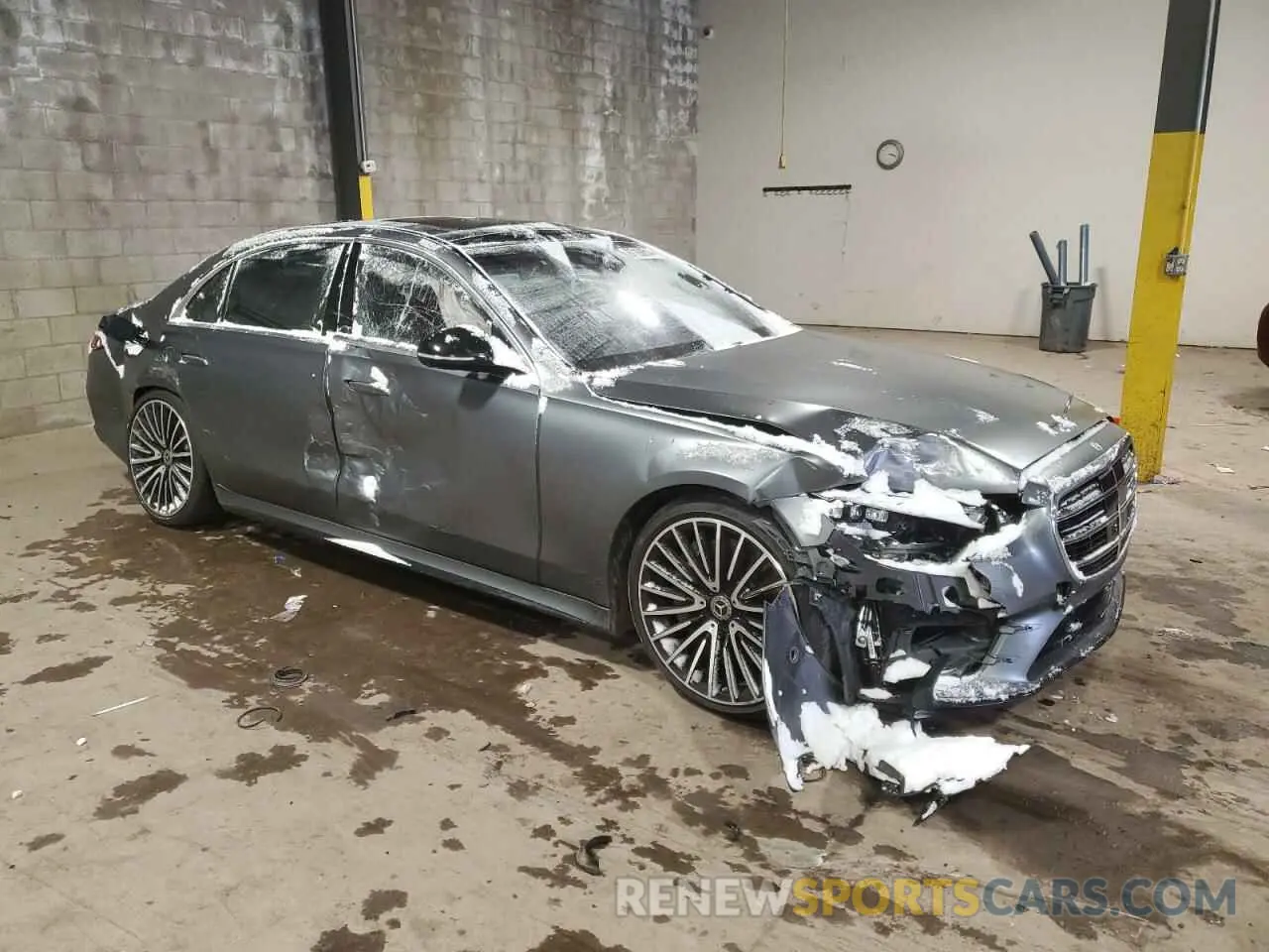 4 Фотография поврежденного автомобиля W1K6G7GBXNA125732 MERCEDES-BENZ S-CLASS 2022
