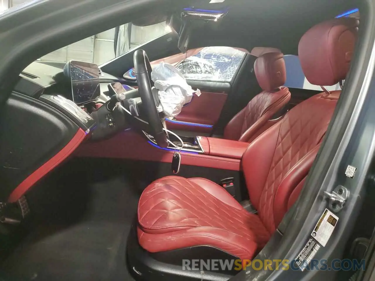 7 Фотография поврежденного автомобиля W1K6G7GBXNA125732 MERCEDES-BENZ S-CLASS 2022