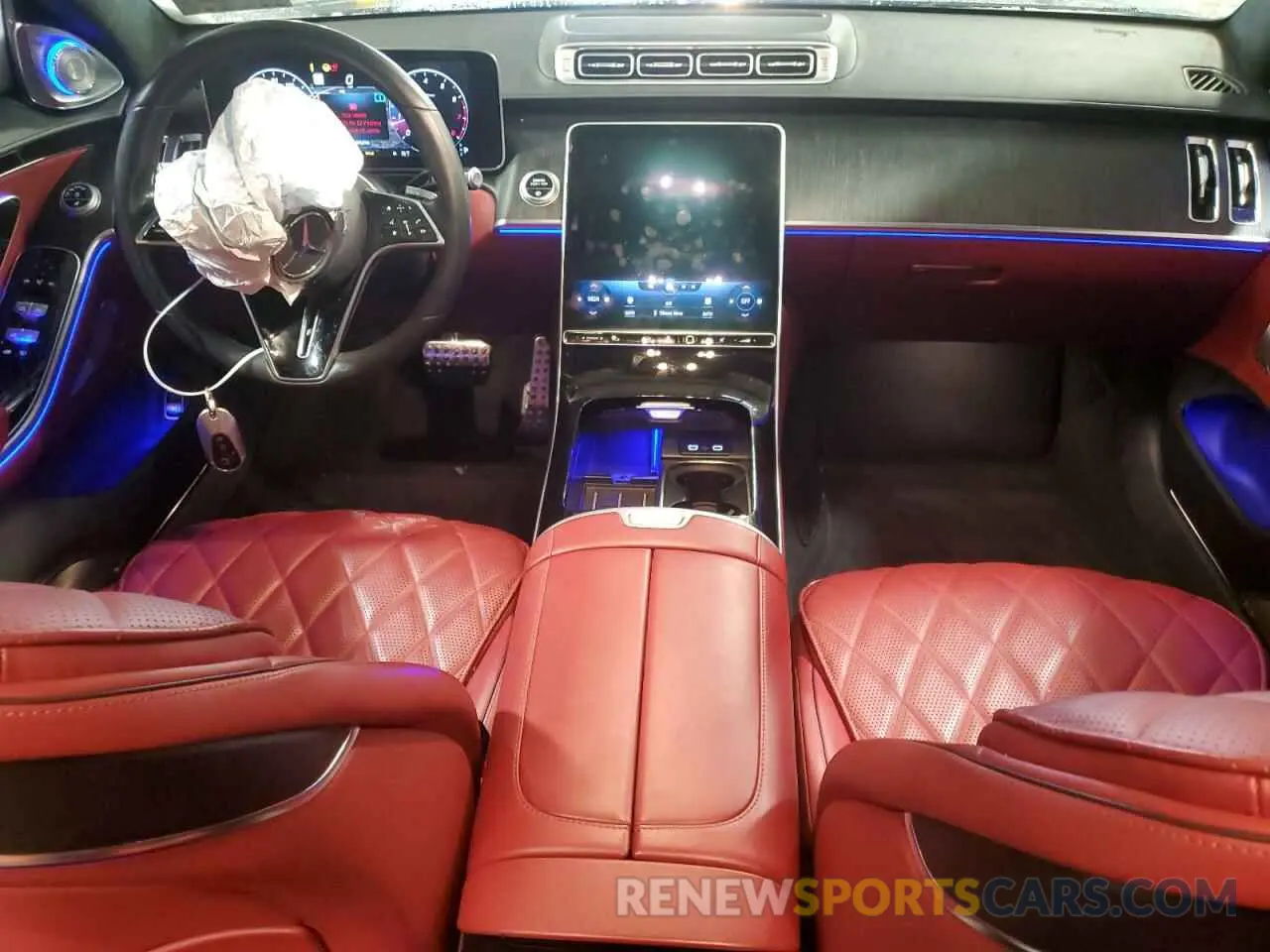 8 Фотография поврежденного автомобиля W1K6G7GBXNA125732 MERCEDES-BENZ S-CLASS 2022