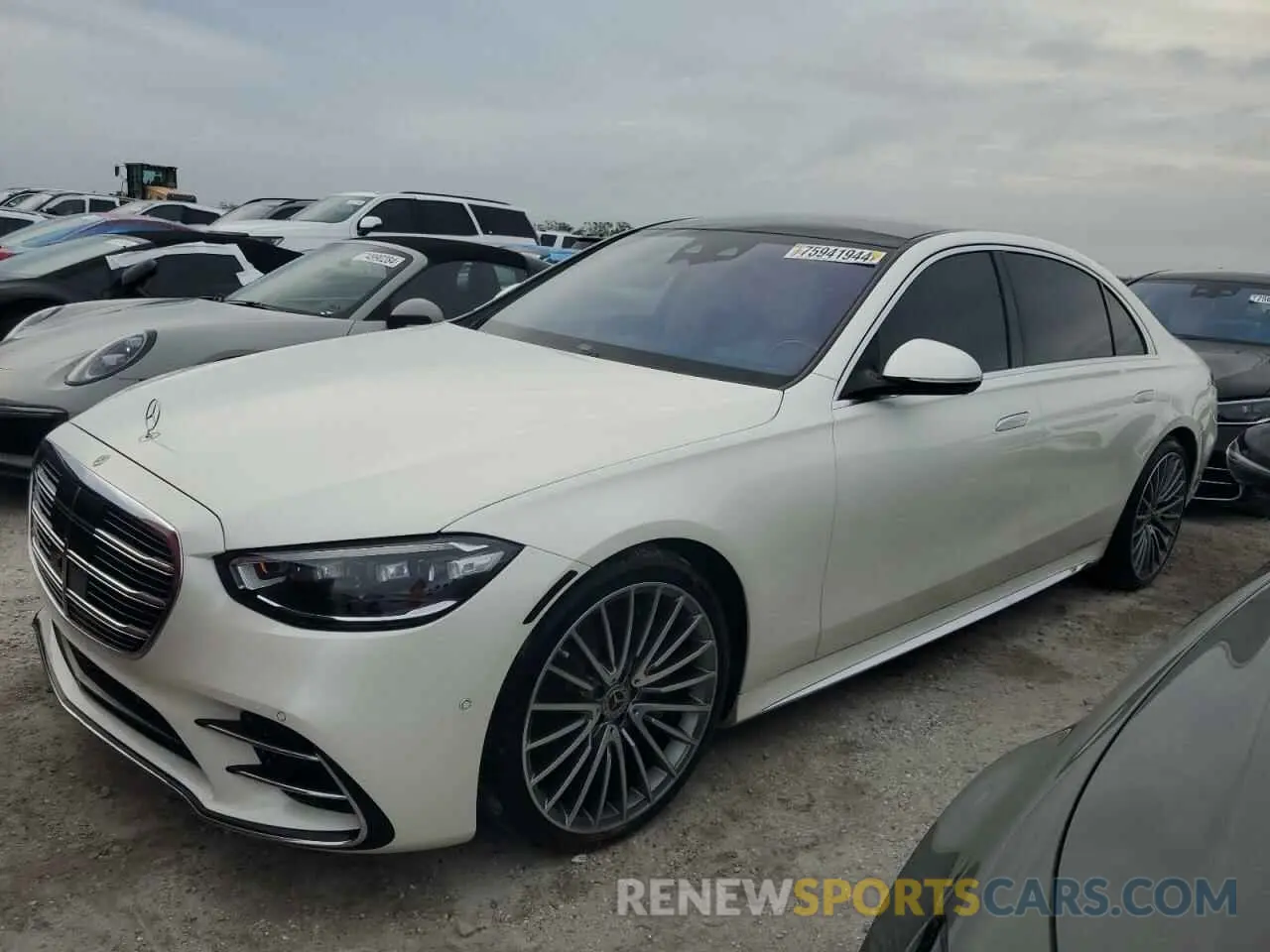 1 Photograph of a damaged car W1K6G6DB1PA173721 MERCEDES-BENZ S-CLASS 2023