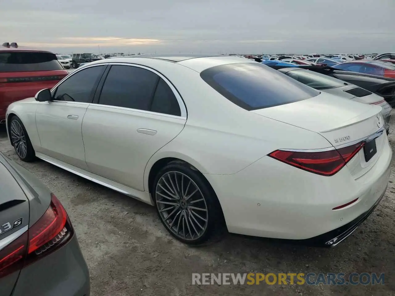 2 Photograph of a damaged car W1K6G6DB1PA173721 MERCEDES-BENZ S-CLASS 2023