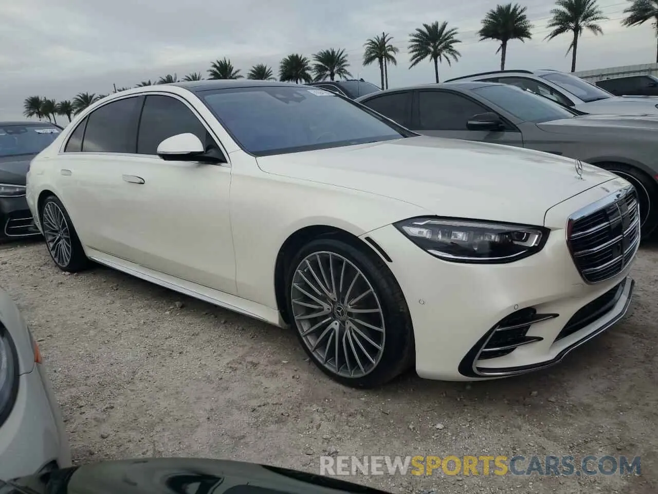 4 Photograph of a damaged car W1K6G6DB1PA173721 MERCEDES-BENZ S-CLASS 2023