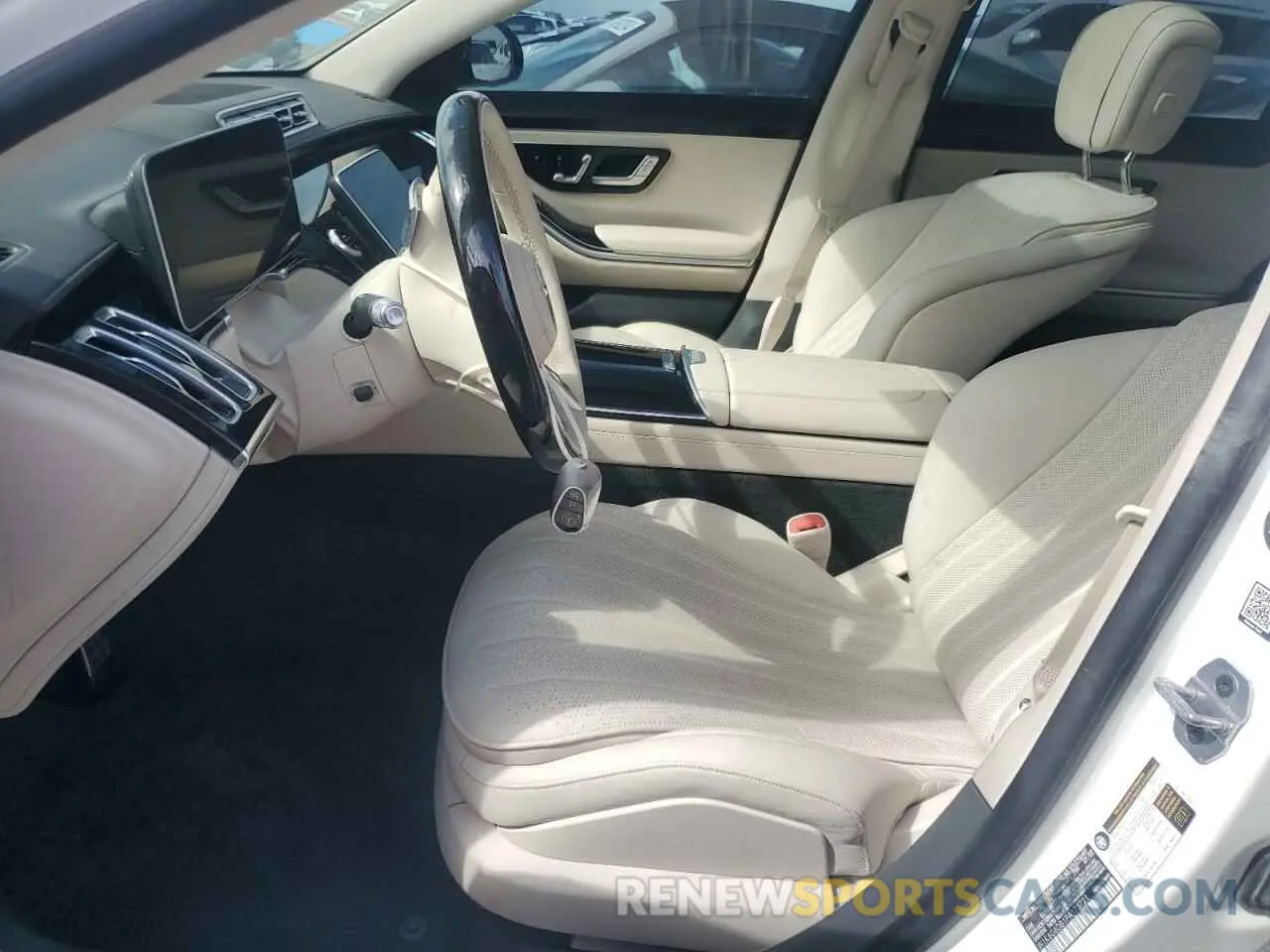 7 Photograph of a damaged car W1K6G6DB1PA173721 MERCEDES-BENZ S-CLASS 2023