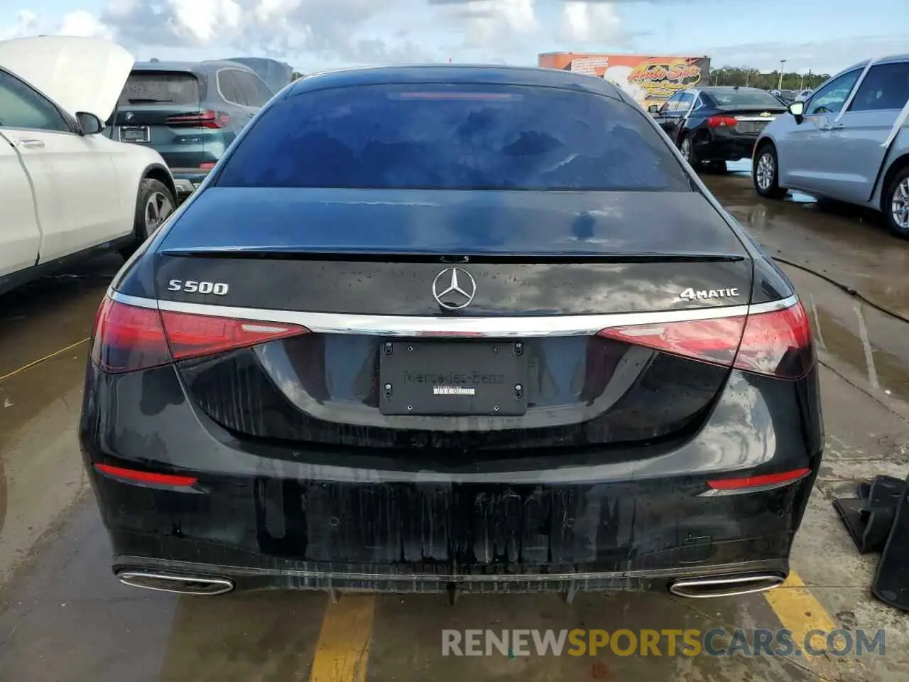6 Photograph of a damaged car W1K6G6DB2PA174022 MERCEDES-BENZ S-CLASS 2023