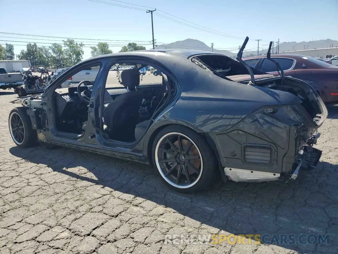 2 Photograph of a damaged car W1K6G6DB3PA208940 MERCEDES-BENZ S-CLASS 2023