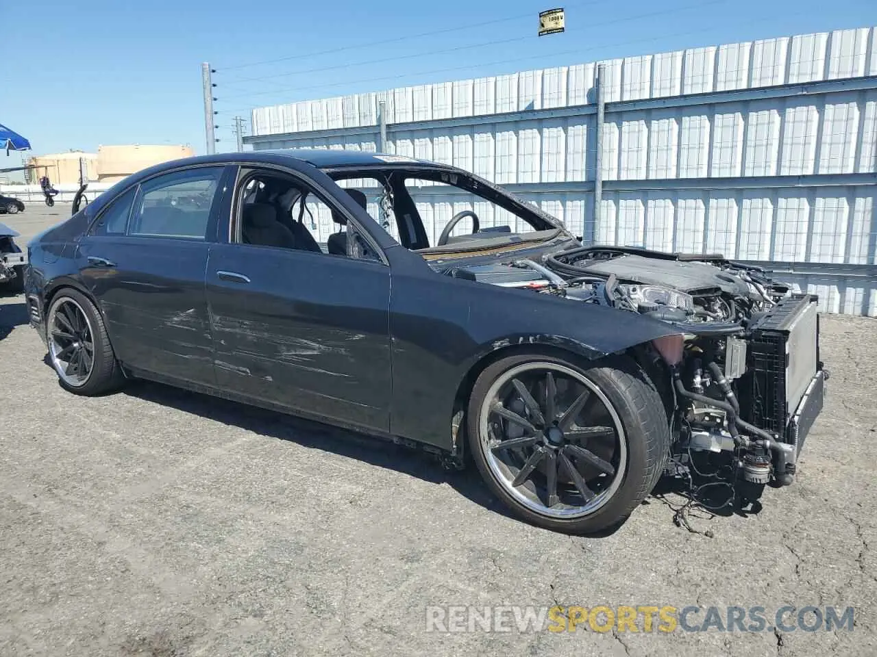 4 Photograph of a damaged car W1K6G6DB3PA208940 MERCEDES-BENZ S-CLASS 2023