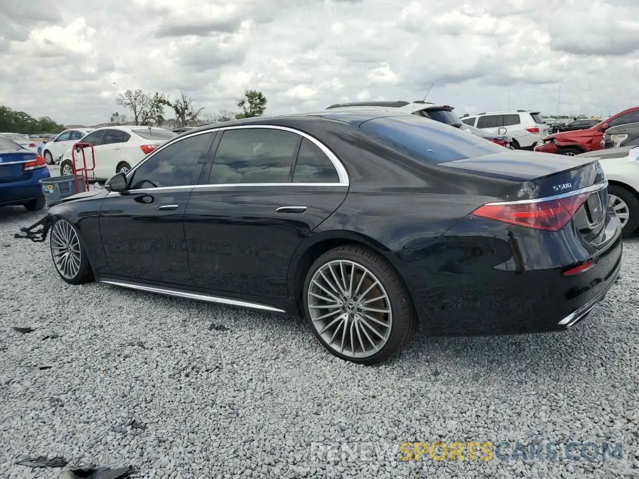 2 Photograph of a damaged car W1K6G6DB7PA208777 MERCEDES-BENZ S-CLASS 2023