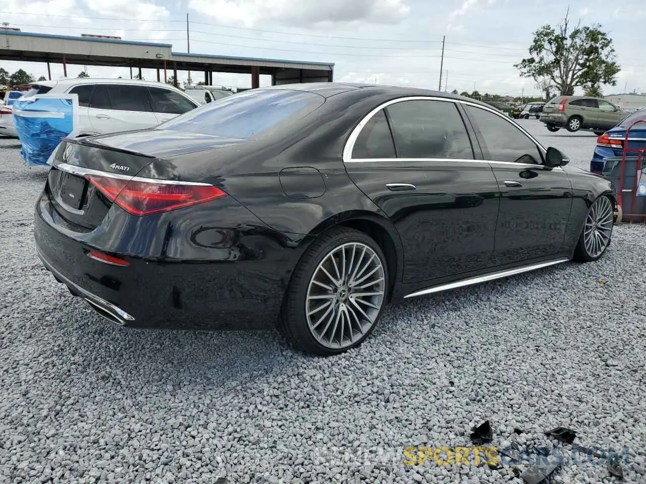 3 Photograph of a damaged car W1K6G6DB7PA208777 MERCEDES-BENZ S-CLASS 2023
