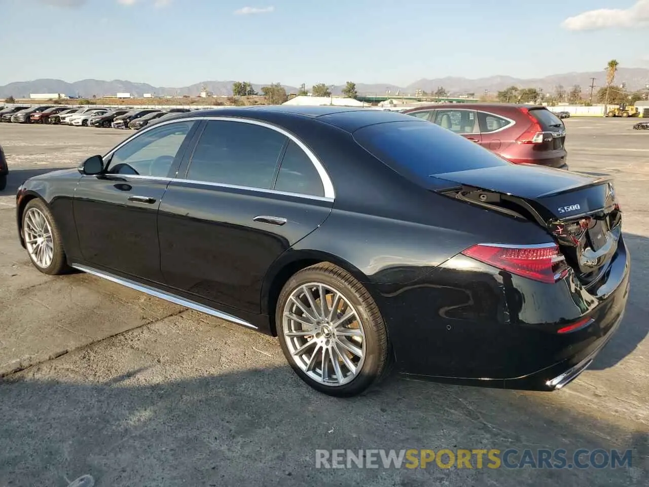 2 Photograph of a damaged car W1K6G6DBXPA225492 MERCEDES-BENZ S-CLASS 2023