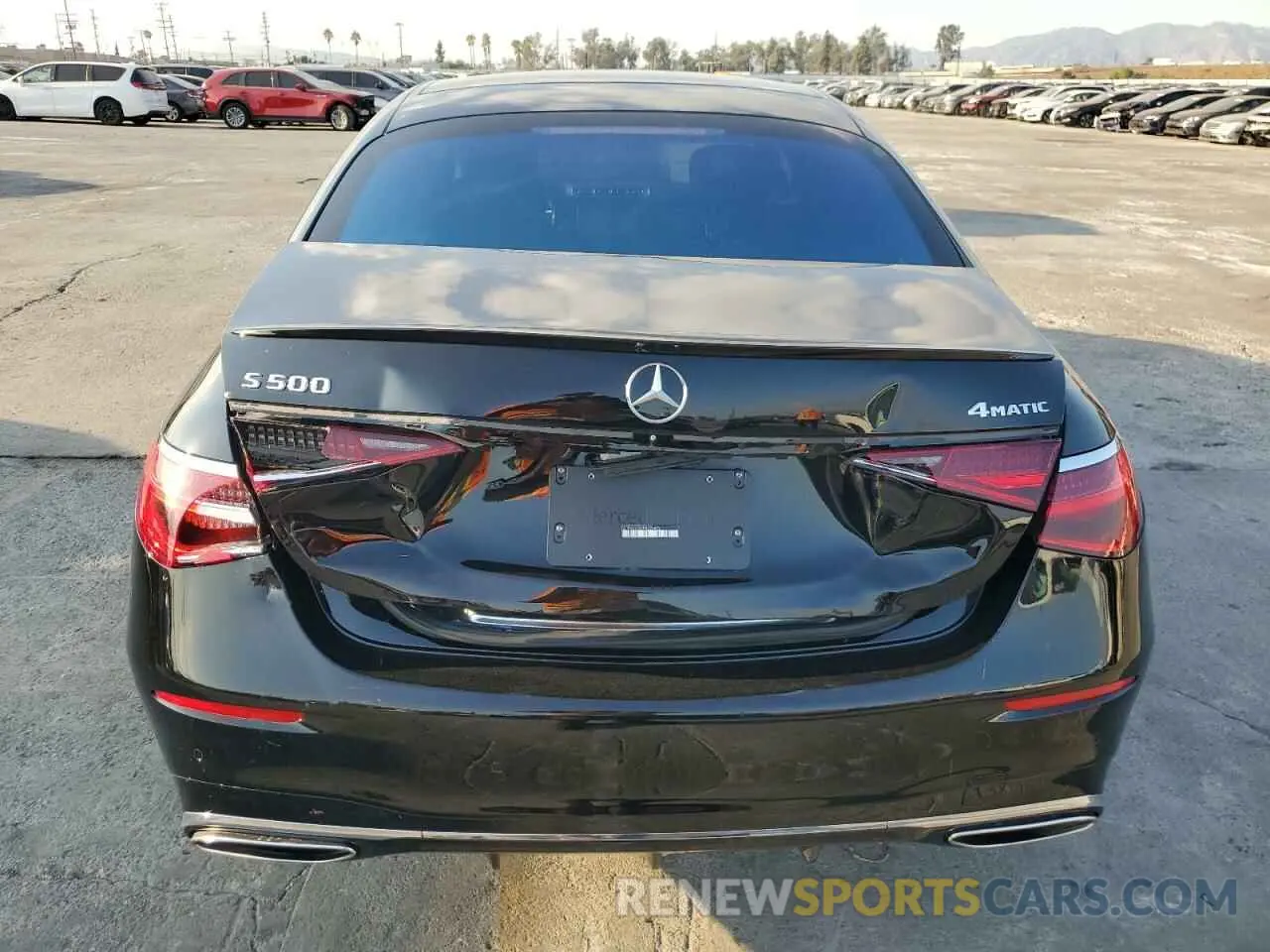 6 Photograph of a damaged car W1K6G6DBXPA225492 MERCEDES-BENZ S-CLASS 2023