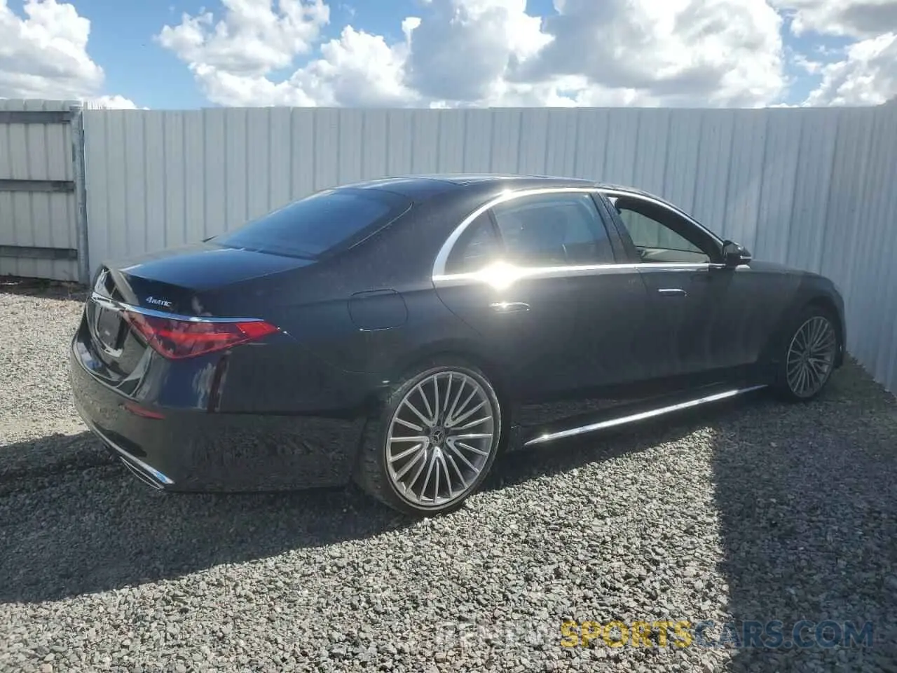 3 Фотография поврежденного автомобиля W1K6G7GB3PA170109 MERCEDES-BENZ S-CLASS 2023