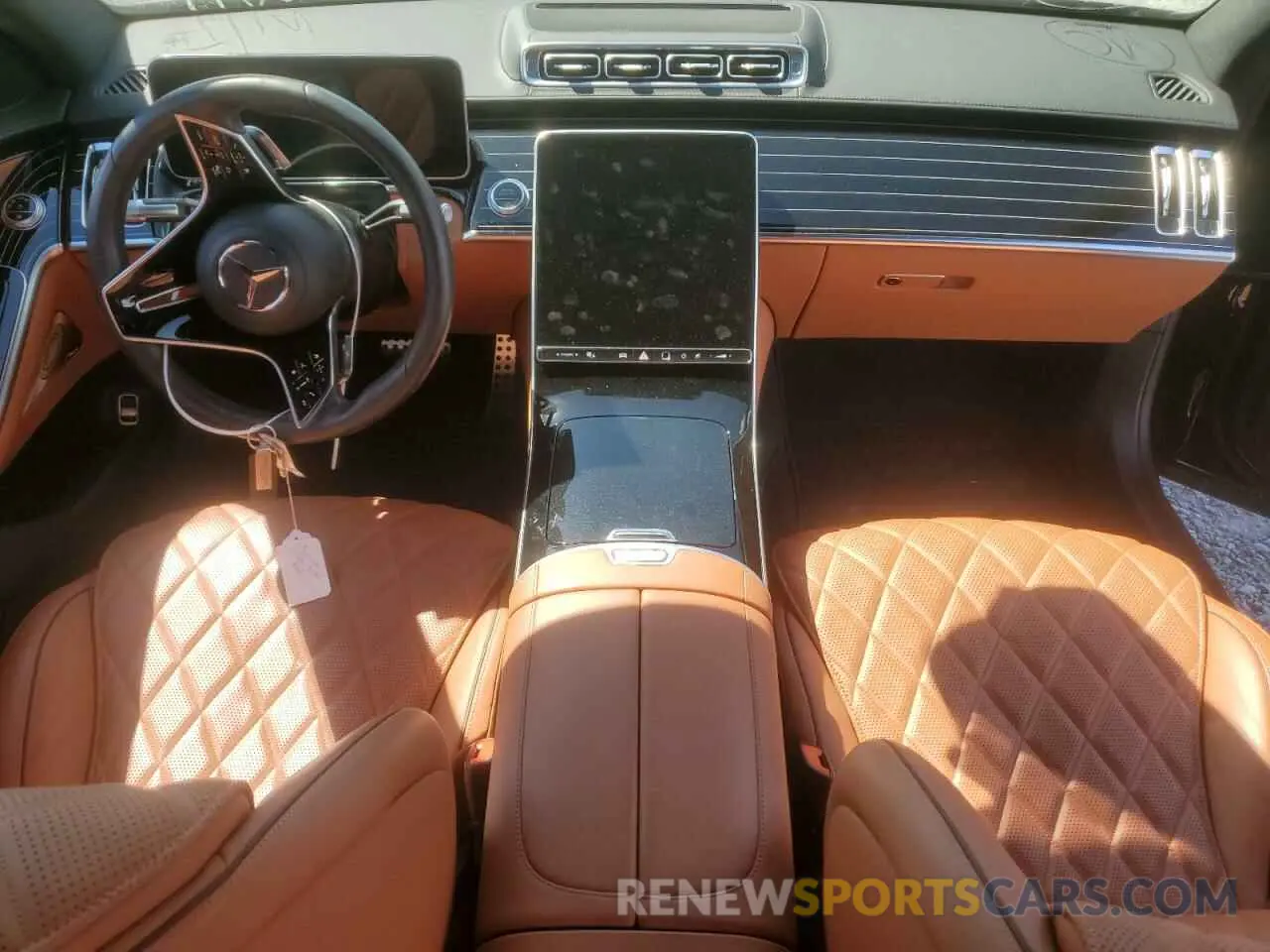 8 Фотография поврежденного автомобиля W1K6G7GB3PA170109 MERCEDES-BENZ S-CLASS 2023