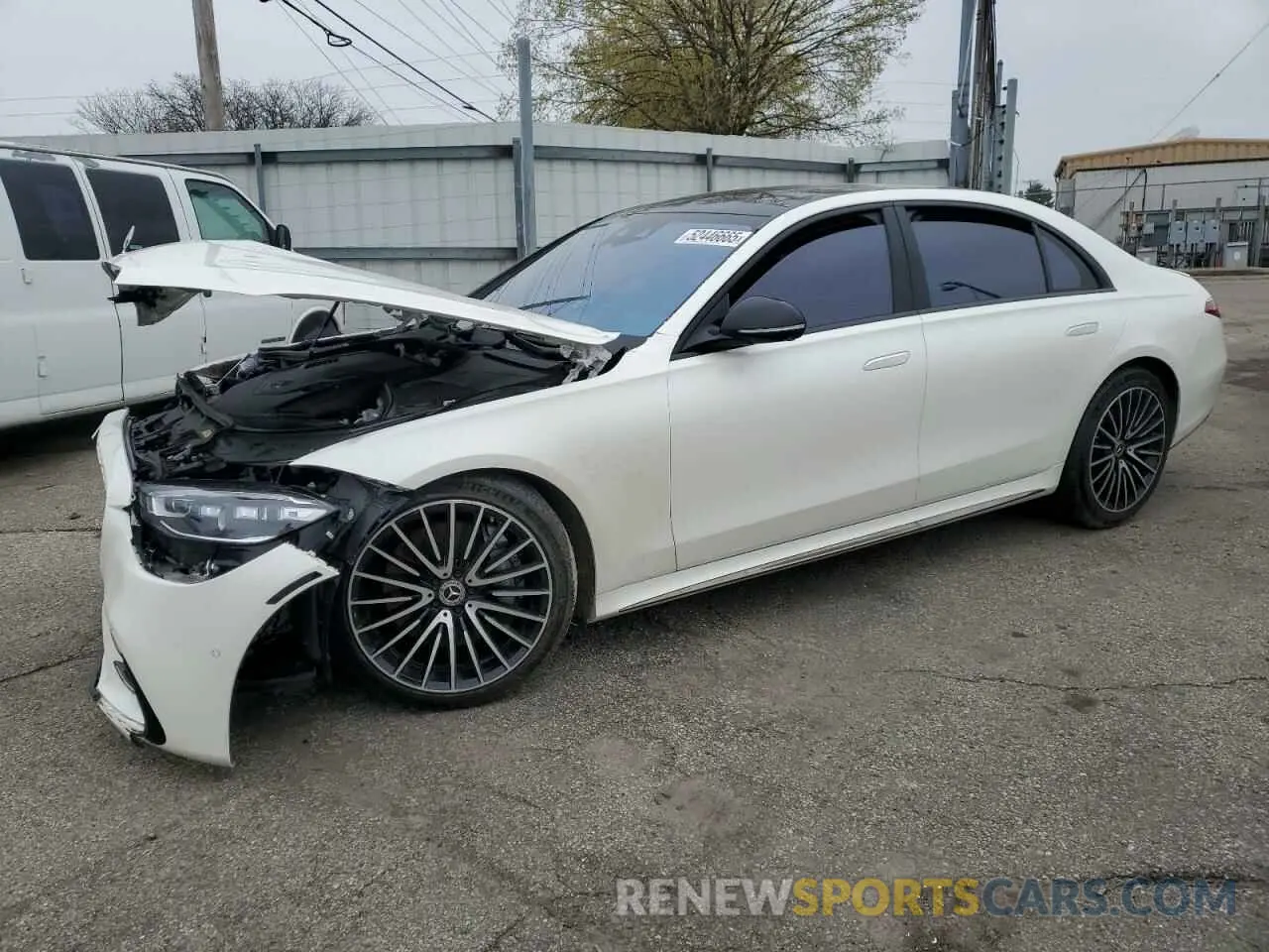 1 Photograph of a damaged car W1K6G7GB7PA201006 MERCEDES-BENZ S-CLASS 2023
