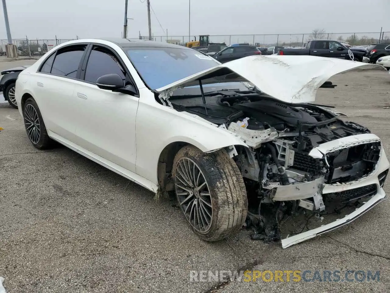 4 Photograph of a damaged car W1K6G7GB7PA201006 MERCEDES-BENZ S-CLASS 2023
