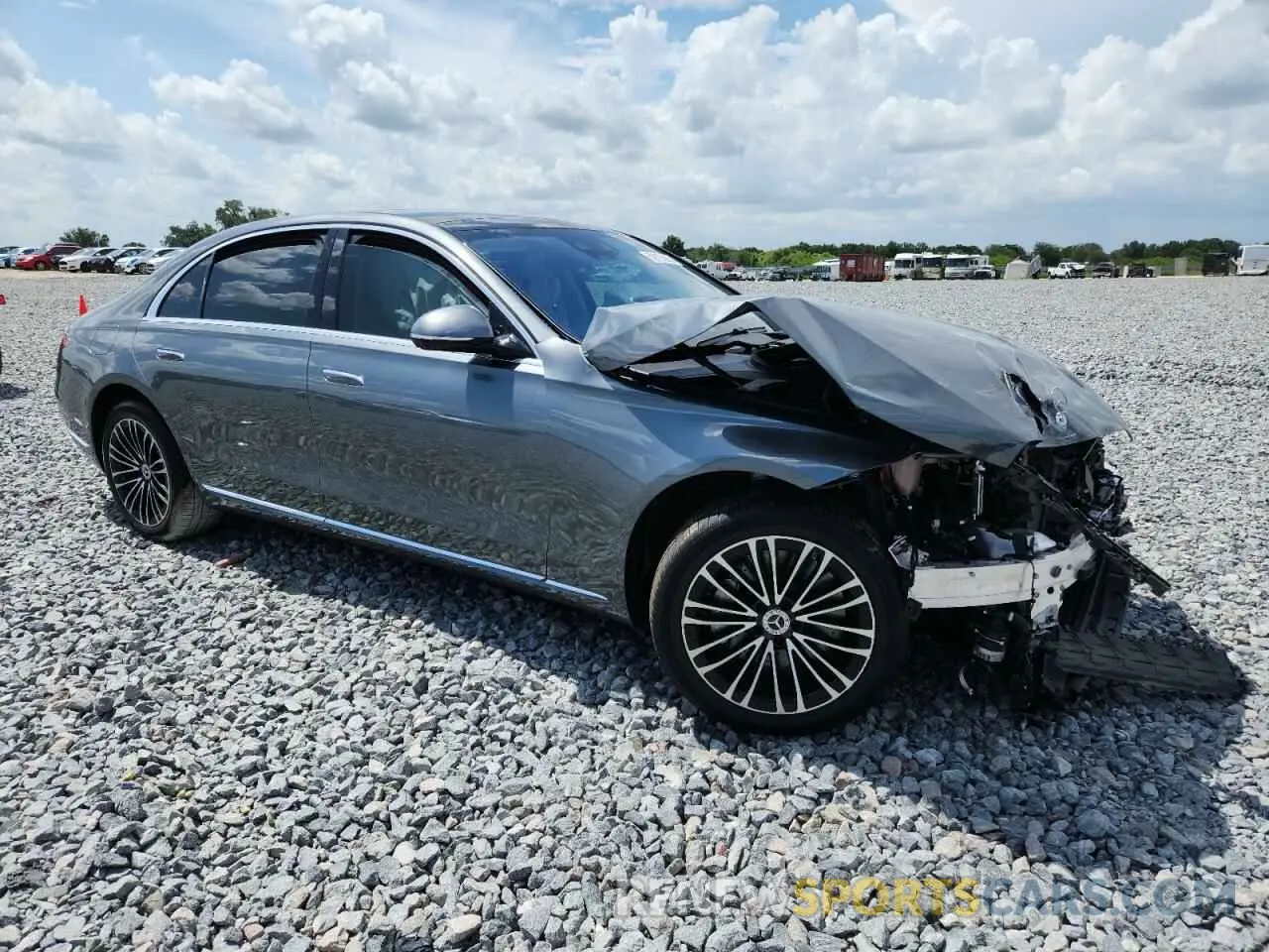 4 Photograph of a damaged car W1K6G6DB1RA293943 MERCEDES-BENZ S-CLASS 2024