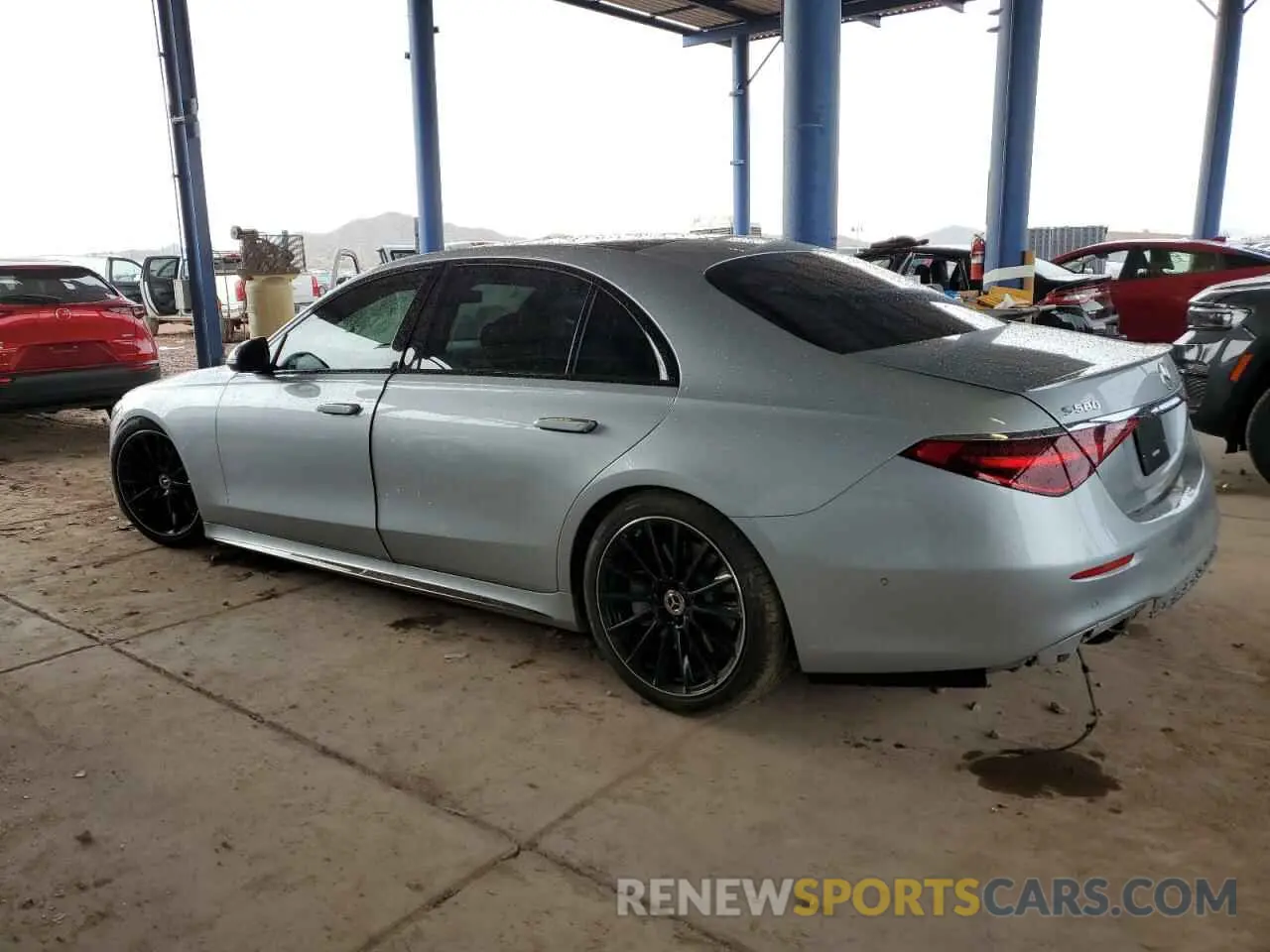 2 Photograph of a damaged car W1K6G7GBXRA248887 MERCEDES-BENZ S-CLASS 2024