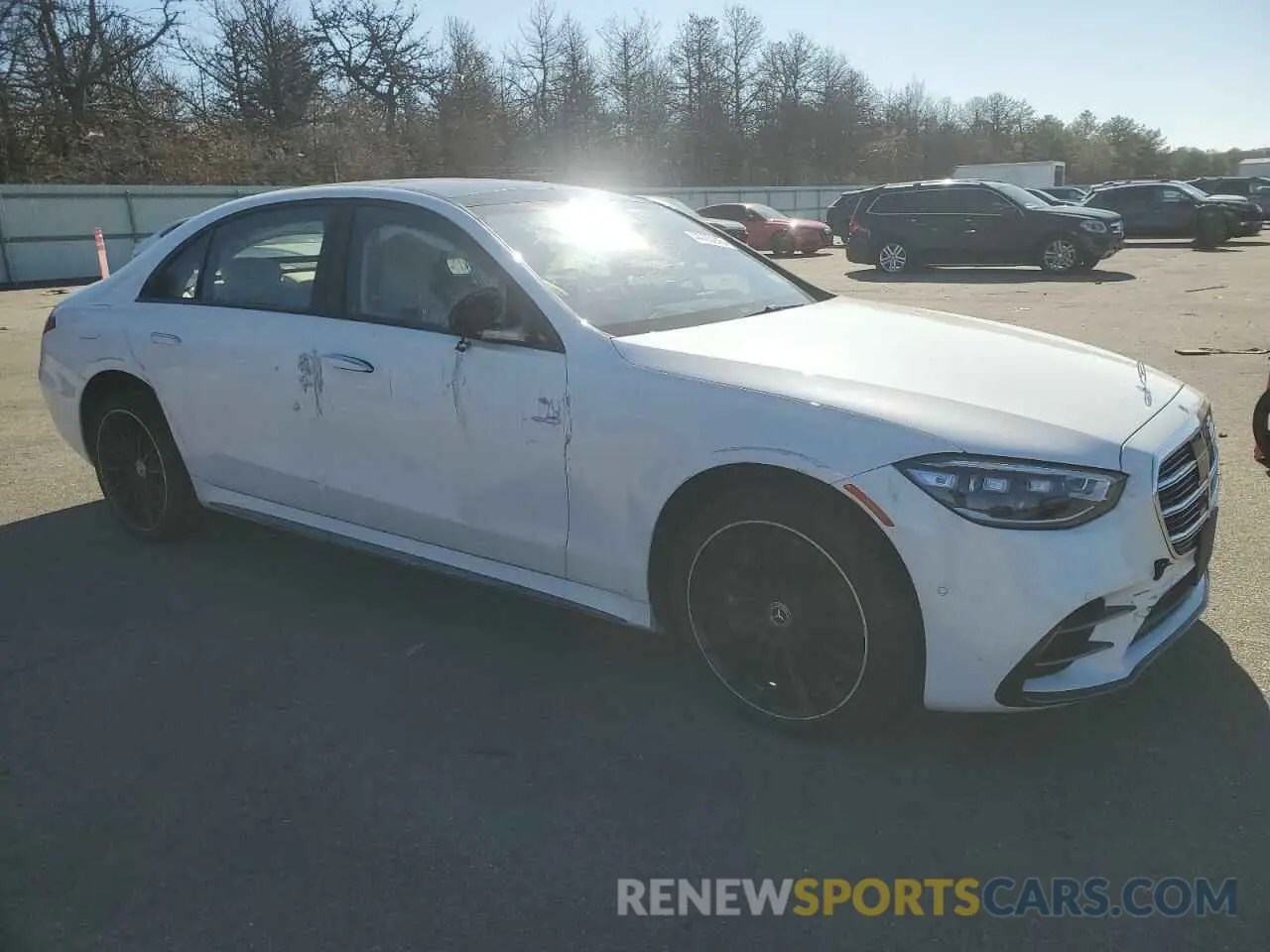 4 Фотография поврежденного автомобиля W1K6G7GBXRA265723 MERCEDES-BENZ S-CLASS 2024