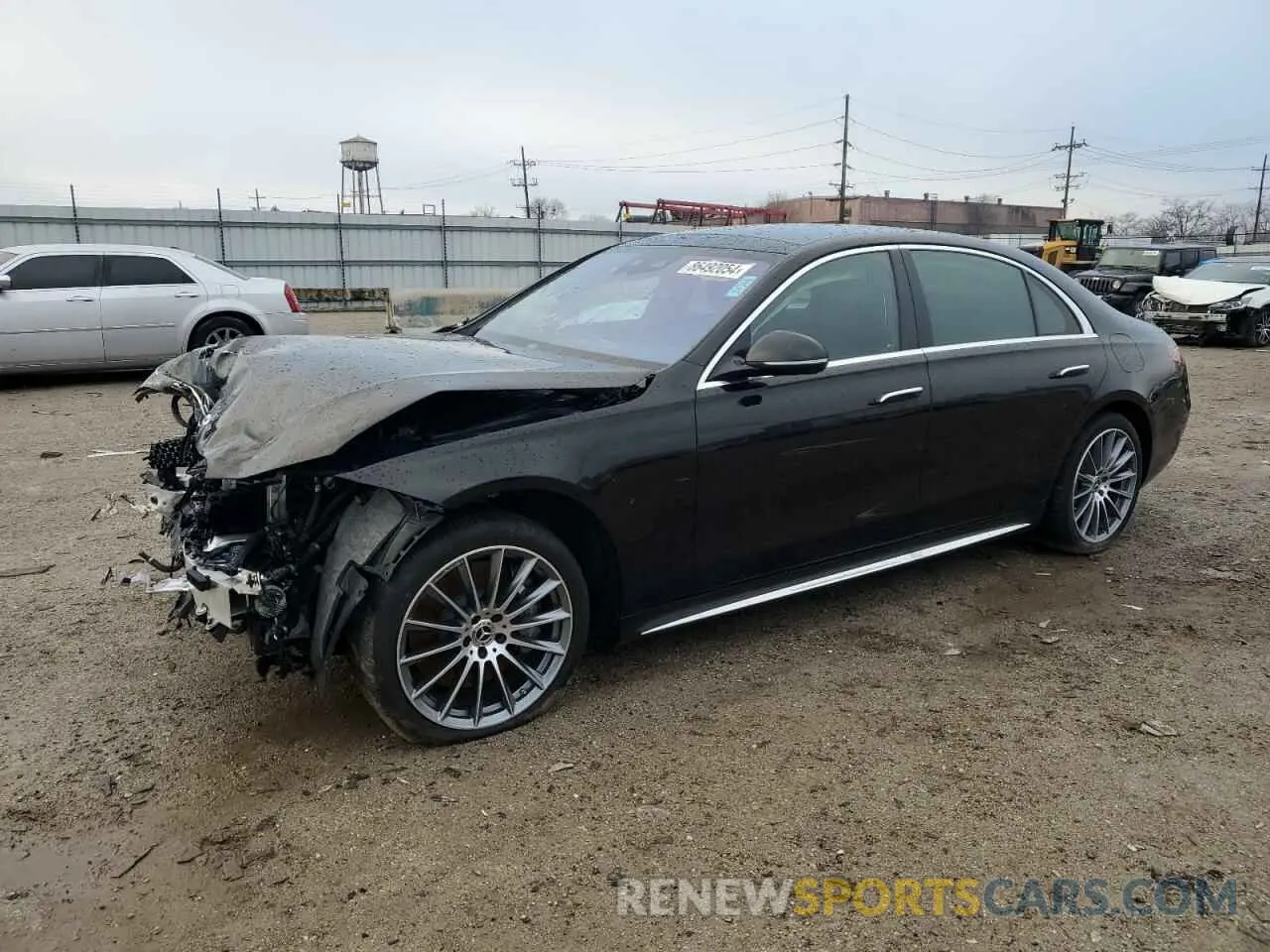 1 Фотография поврежденного автомобиля W1K6G6KB8RA276723 MERCEDES-BENZ S S580E 4M 2024