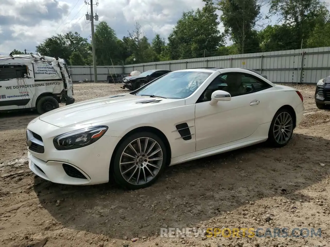 1 Photograph of a damaged car W1KJK6GA1LF061249 MERCEDES-BENZ SL-CLASS 2020