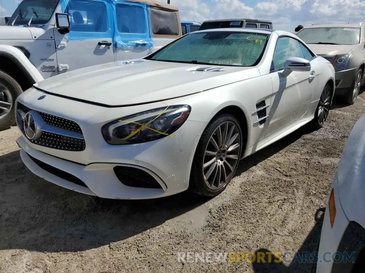 1 Photograph of a damaged car W1KJK7DA9LF061087 MERCEDES-BENZ SL-CLASS 2020
