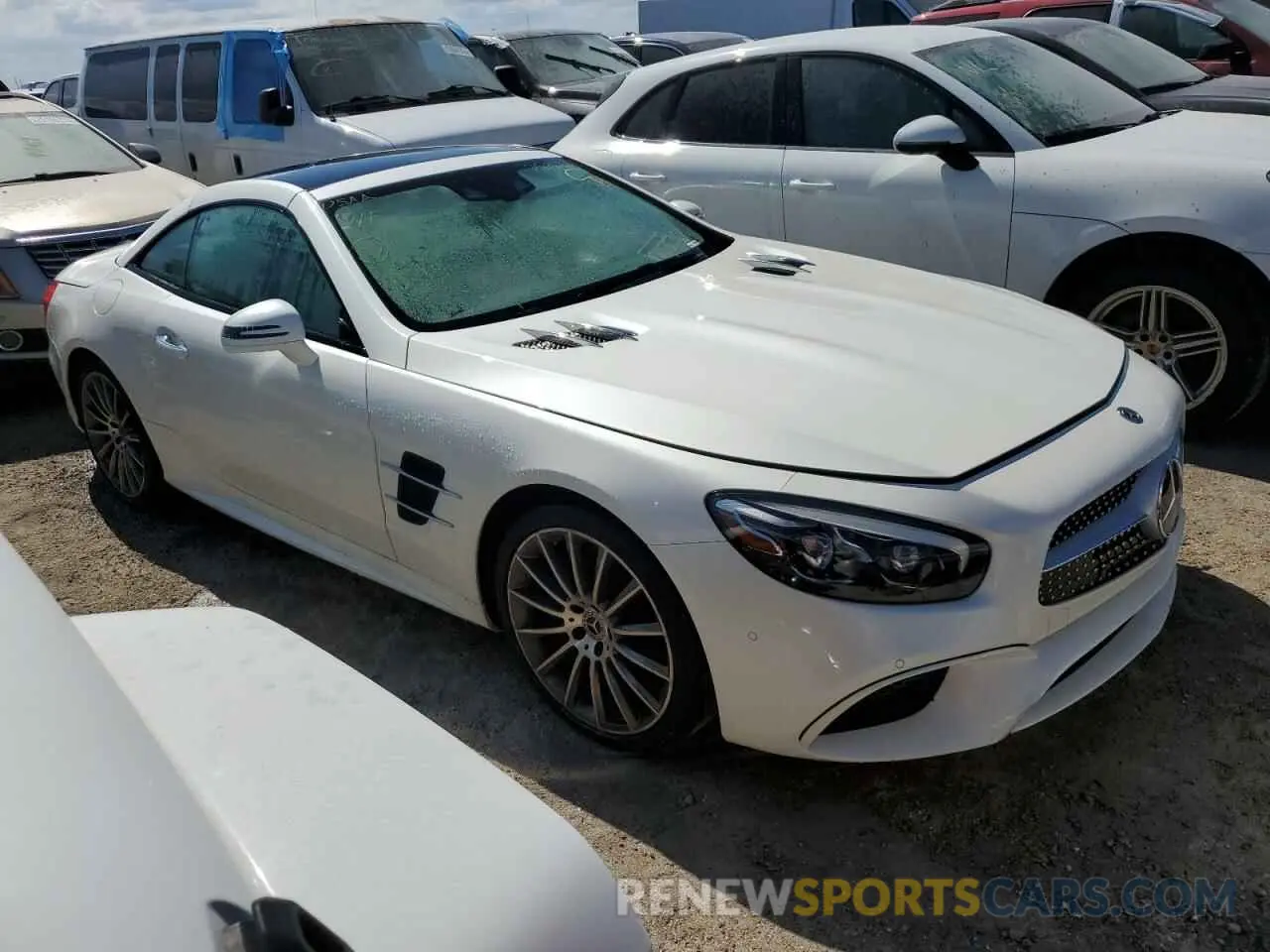 4 Photograph of a damaged car W1KJK7DA9LF061087 MERCEDES-BENZ SL-CLASS 2020