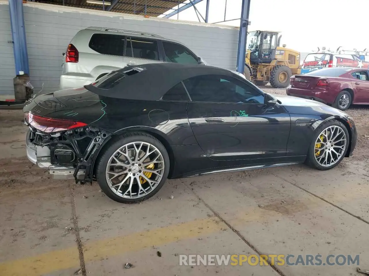 3 Photograph of a damaged car W1KVK8BB3SF024036 MERCEDES-BENZ SL-CLASS 2025