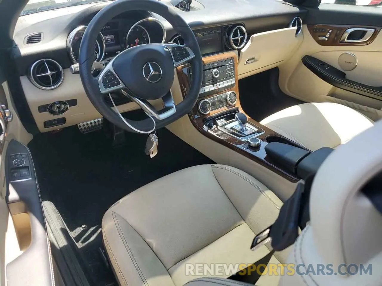 8 Фотография поврежденного автомобиля WDDPK3JA3KF160252 MERCEDES-BENZ SLC-CLASS 2019