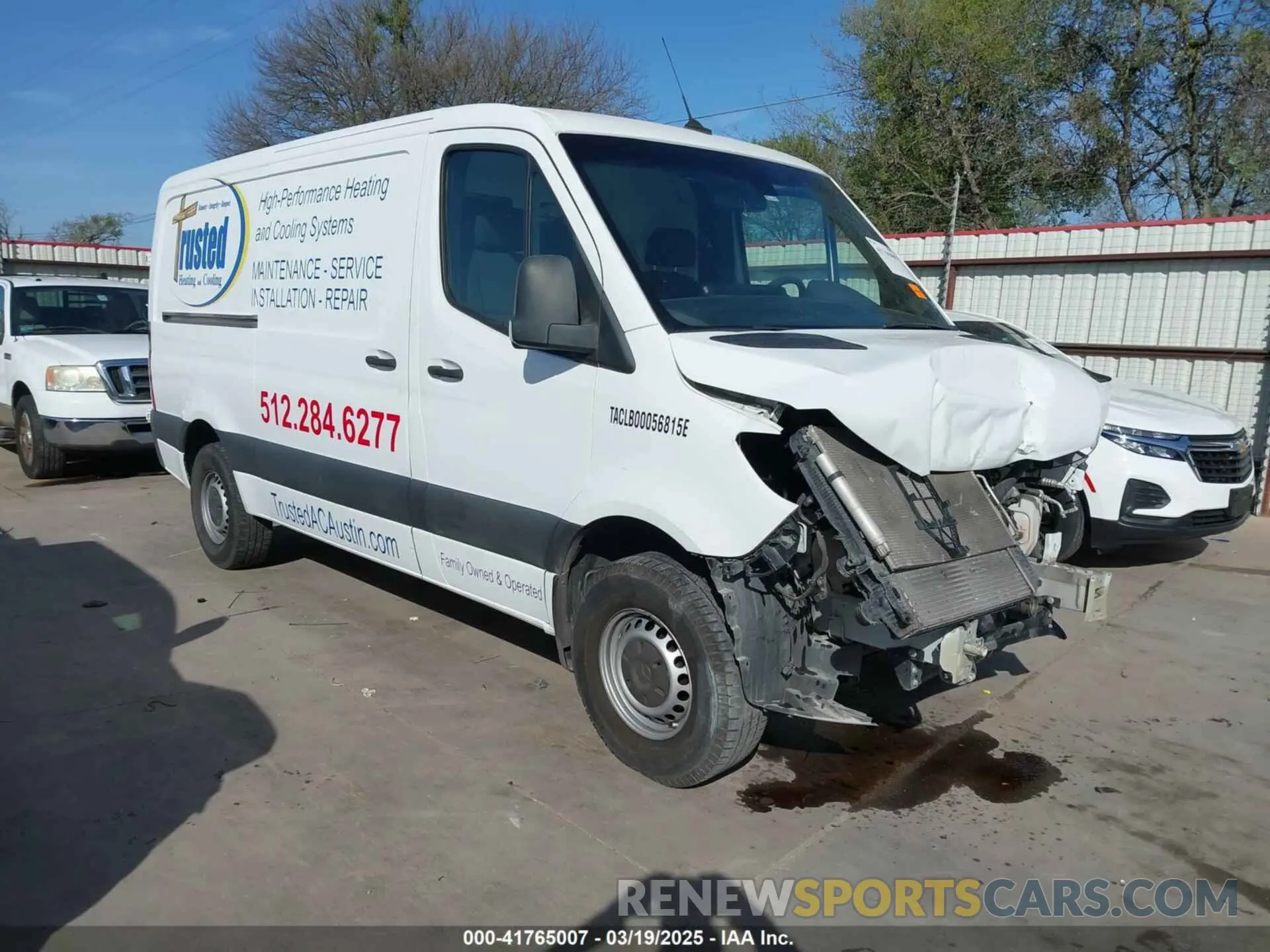 1 Photograph of a damaged car WD3PE7ED3KT006374 MERCEDES-BENZ SPRINTER 1500 2019