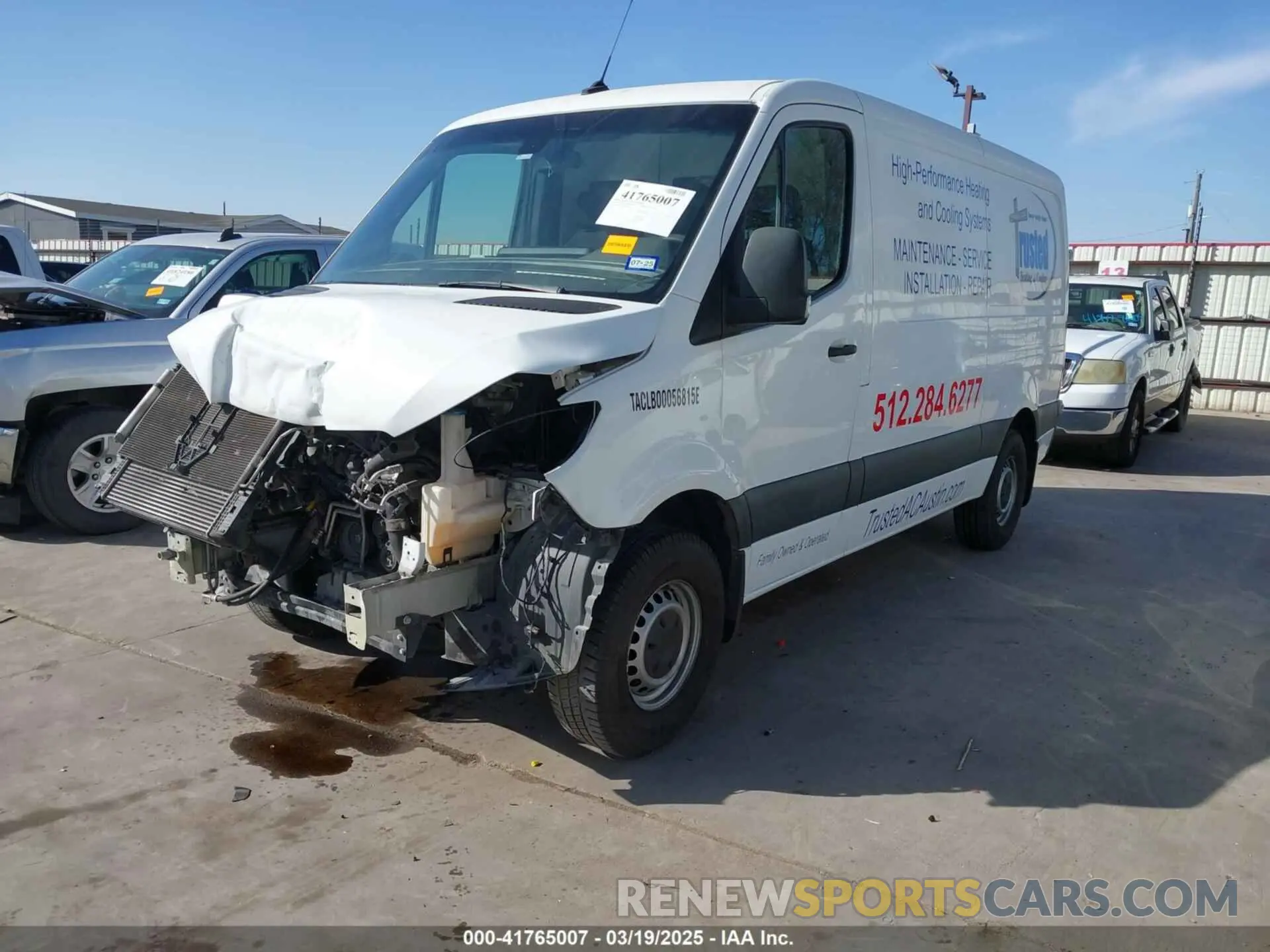 2 Photograph of a damaged car WD3PE7ED3KT006374 MERCEDES-BENZ SPRINTER 1500 2019