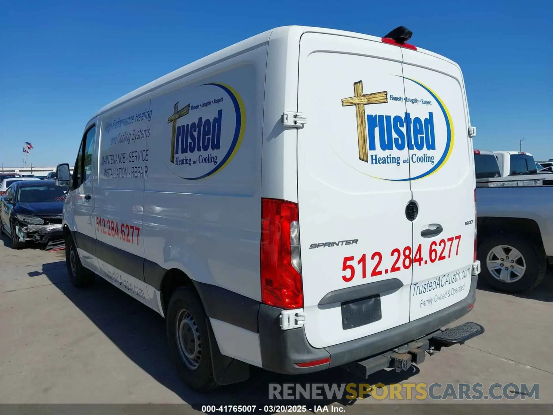 3 Photograph of a damaged car WD3PE7ED3KT006374 MERCEDES-BENZ SPRINTER 1500 2019