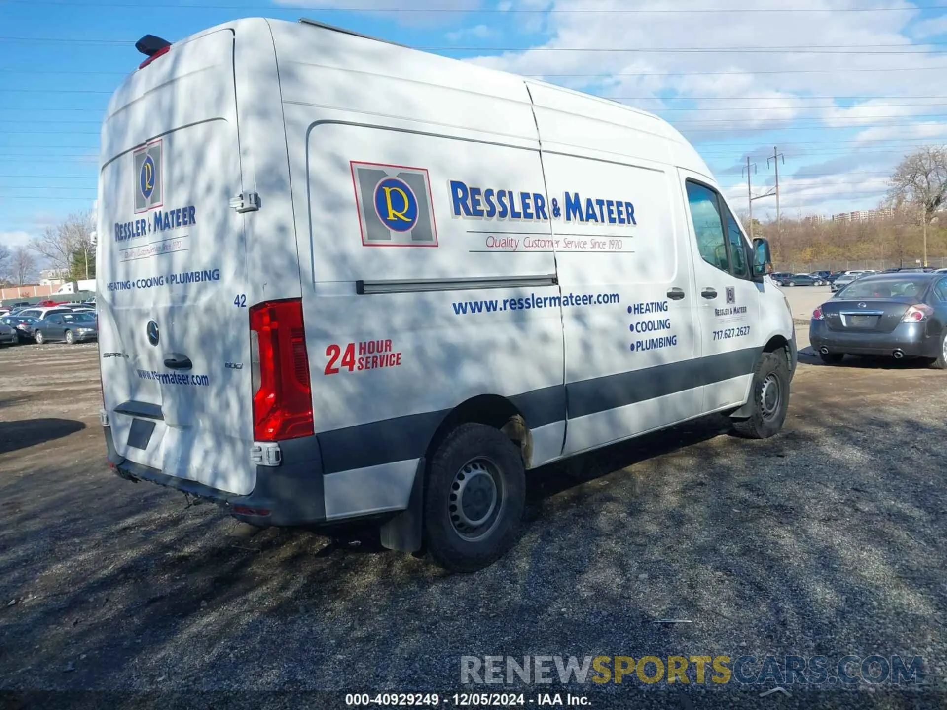 4 Photograph of a damaged car W1W70BGY1MT047598 MERCEDES-BENZ SPRINTER 1500 2021