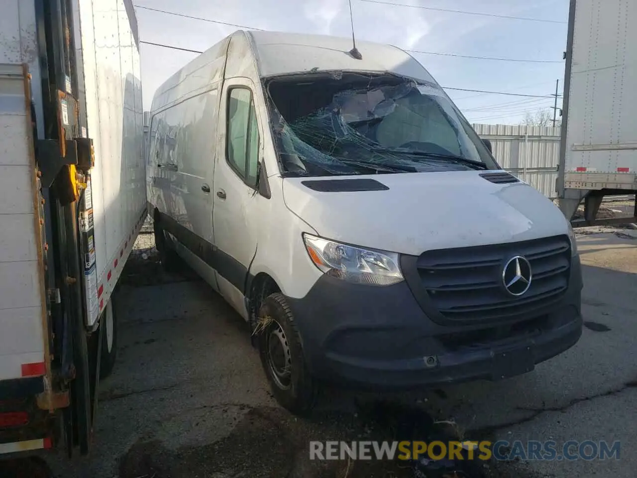 1 Photograph of a damaged car W1W5ECHY7KT017516 MERCEDES-BENZ SPRINTER 2019