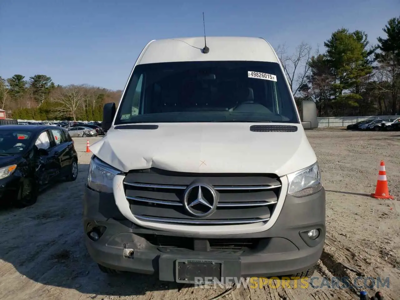 5 Photograph of a damaged car W1Y4EBHY0KP198867 MERCEDES-BENZ SPRINTER 2019