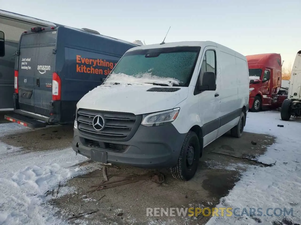 1 Photograph of a damaged car W1Y4EBHY0KT019508 MERCEDES-BENZ SPRINTER 2019