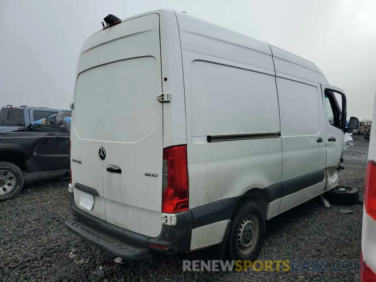 3 Фотография поврежденного автомобиля WD3PE7ED6KT016445 MERCEDES-BENZ SPRINTER 2019