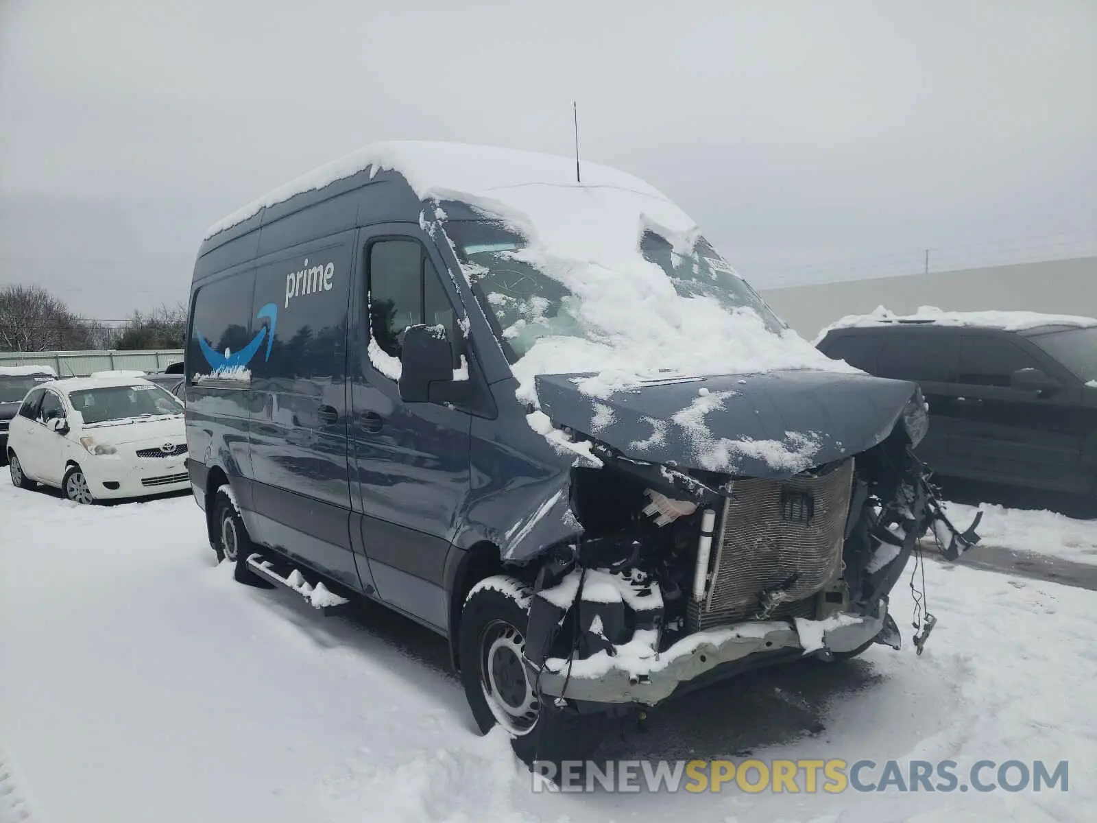 1 Photograph of a damaged car WD4PF0CD3KT004112 MERCEDES-BENZ SPRINTER 2019