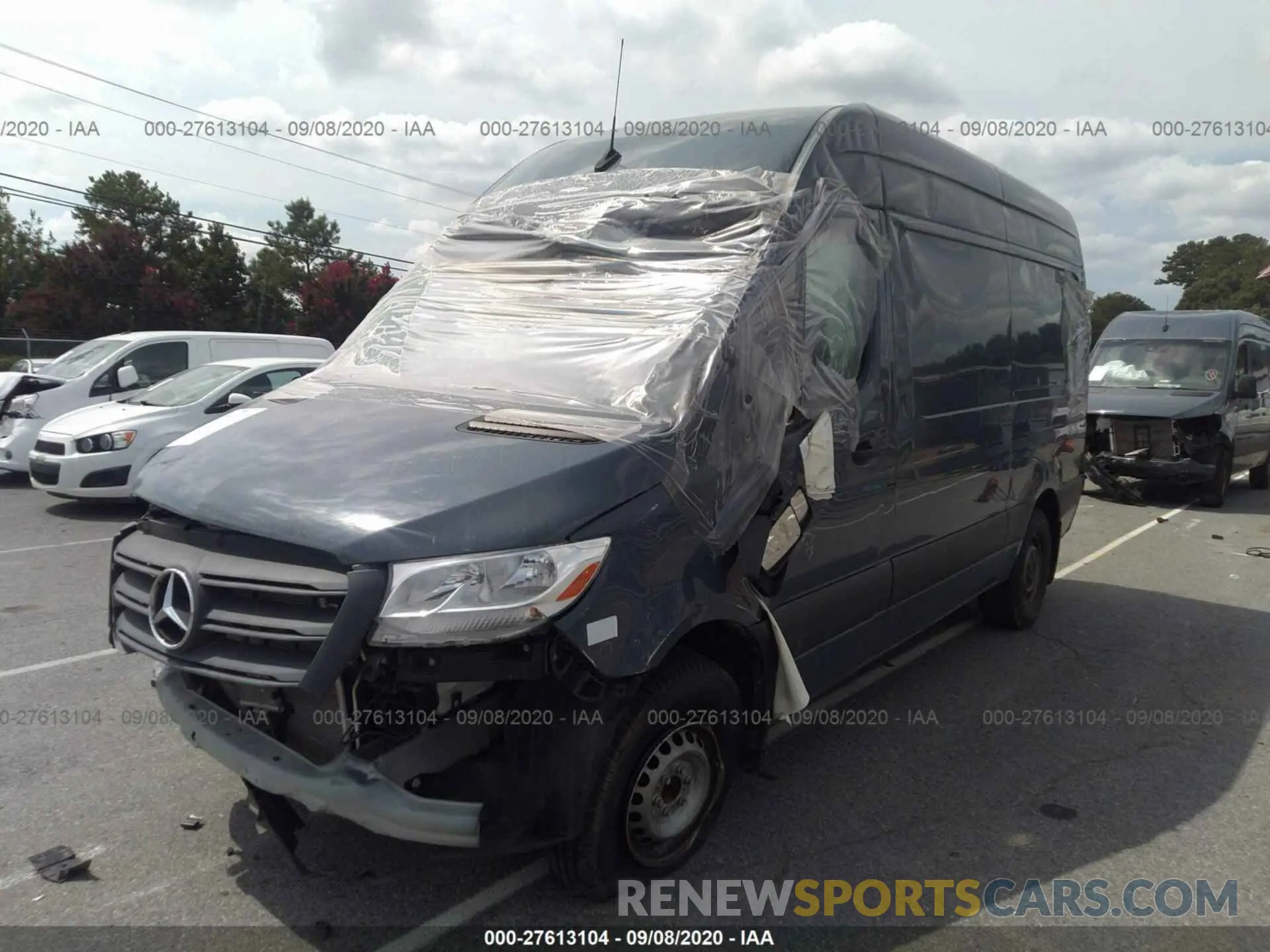 6 Photograph of a damaged car WD4PF0CD5KT004919 MERCEDES-BENZ SPRINTER 2019