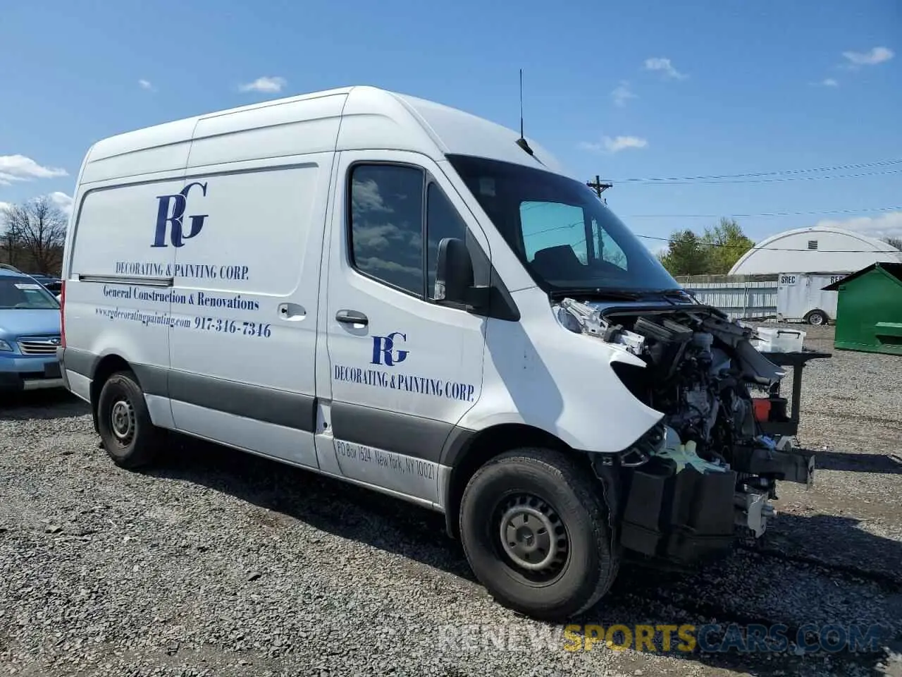 4 Photograph of a damaged car WD4PF0CD6KT000507 MERCEDES-BENZ SPRINTER 2019