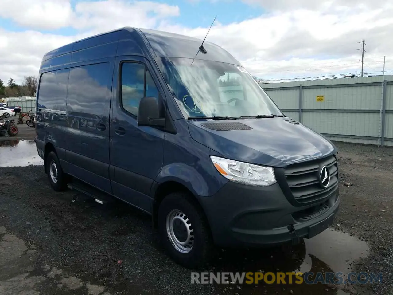 1 Photograph of a damaged car WD4PF0CD7KP093188 MERCEDES-BENZ SPRINTER 2019