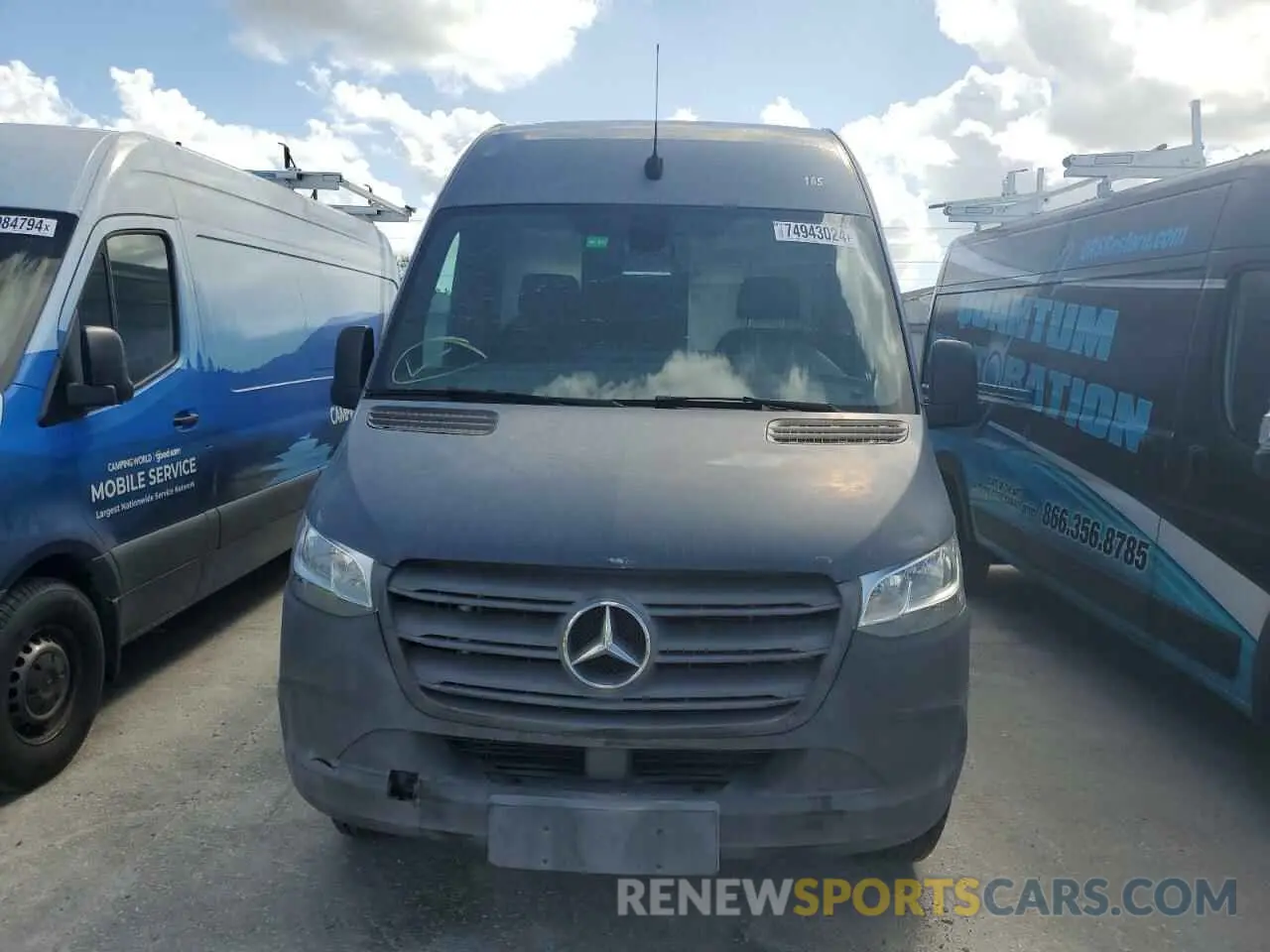5 Photograph of a damaged car WD4PF1CD3KP138892 MERCEDES-BENZ SPRINTER 2019