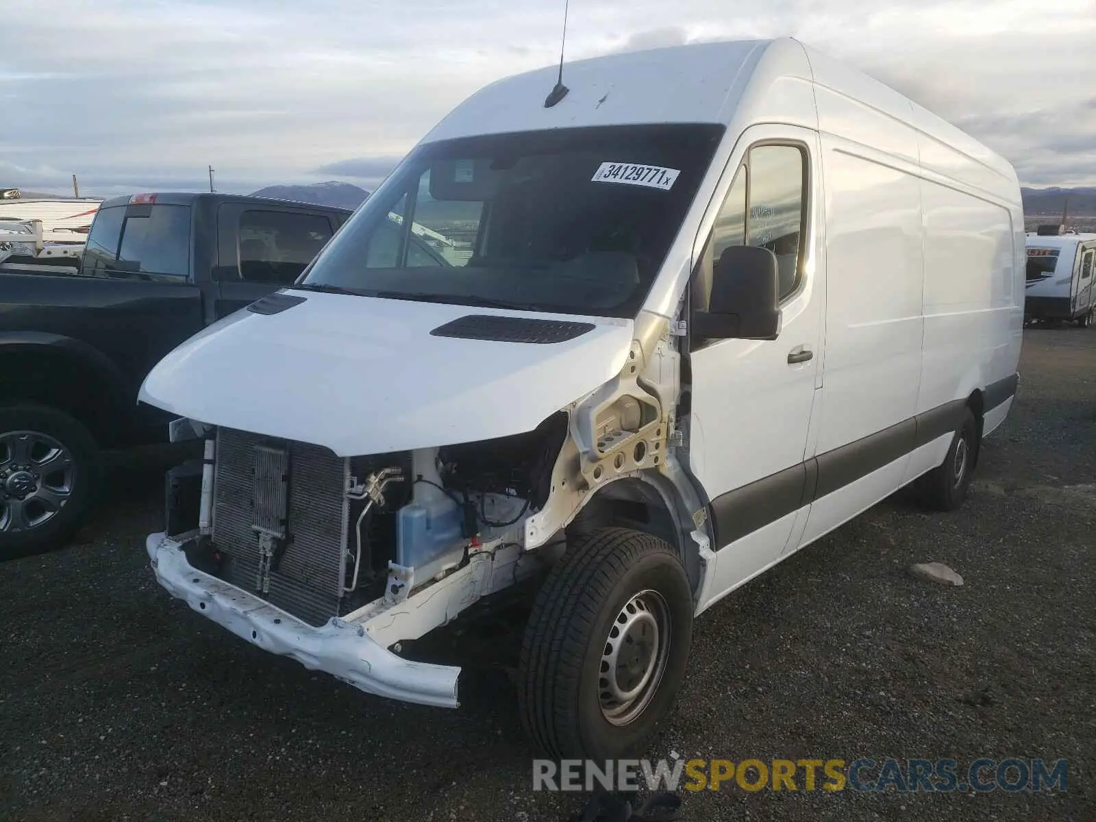 2 Photograph of a damaged car WD4PF1CD6KP163110 MERCEDES-BENZ SPRINTER 2019