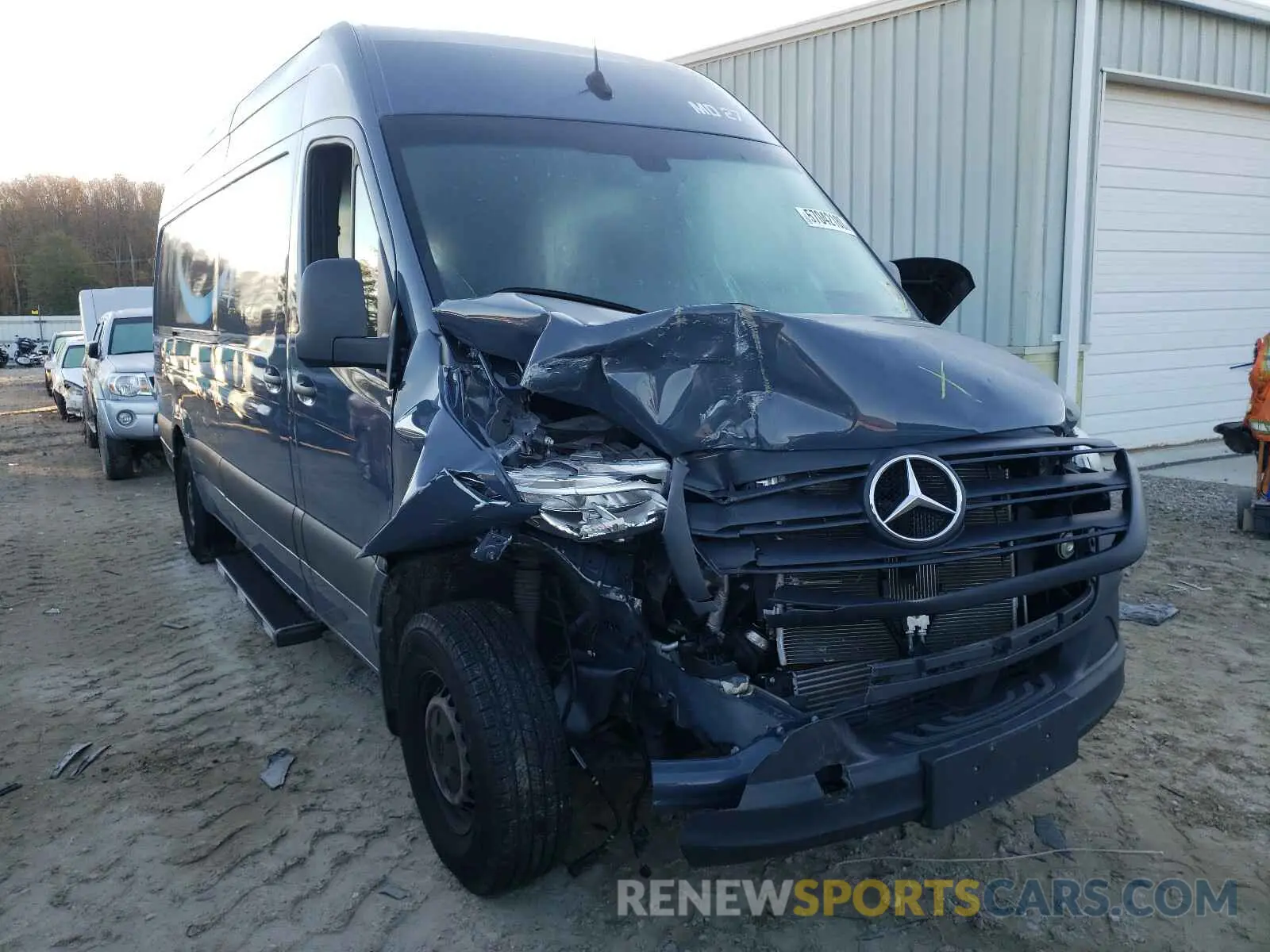 1 Photograph of a damaged car WD4PF1CDXKP127016 MERCEDES-BENZ SPRINTER 2019