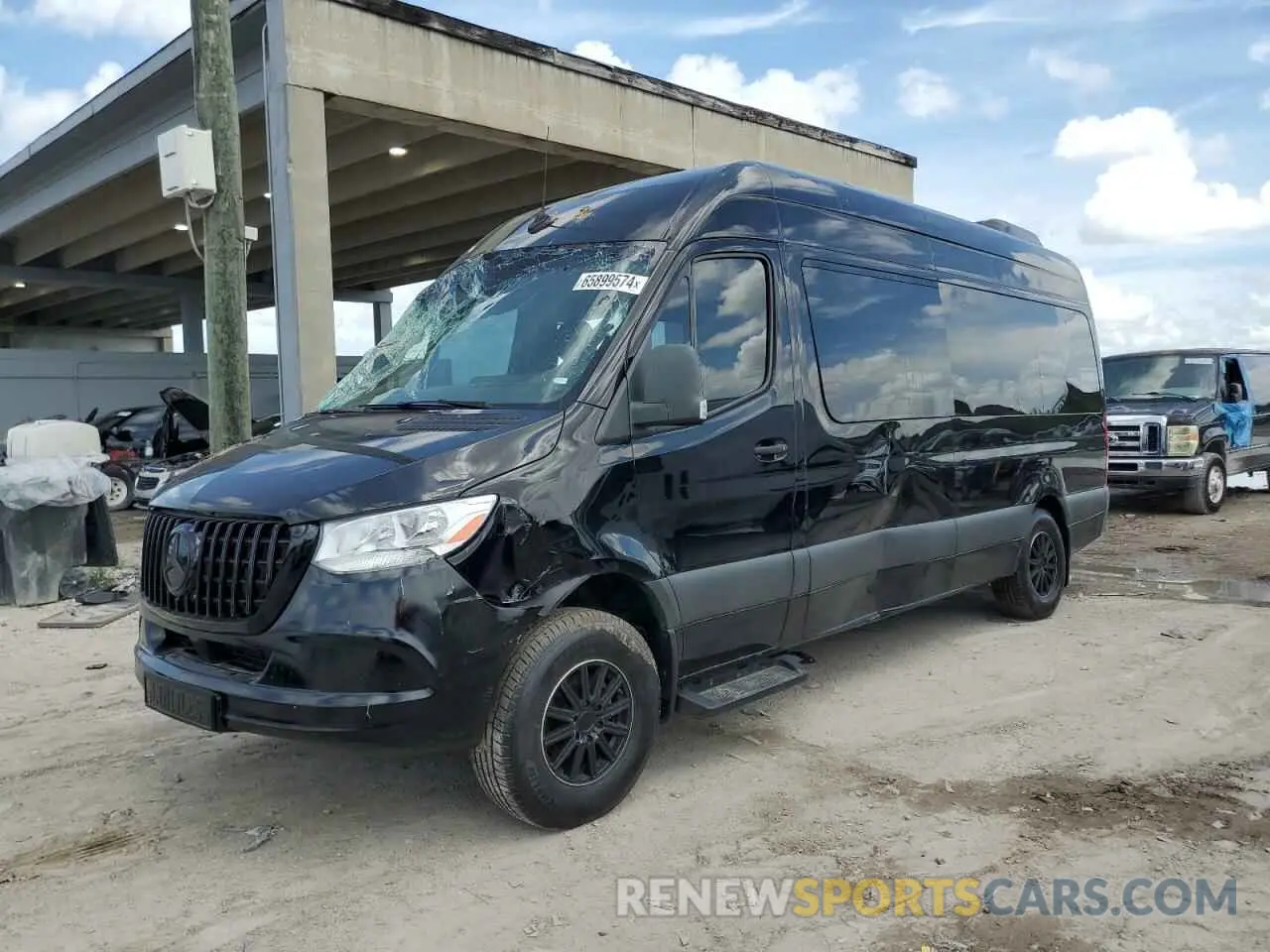1 Фотография поврежденного автомобиля WDZPF1ED2KT014661 MERCEDES-BENZ SPRINTER 2019