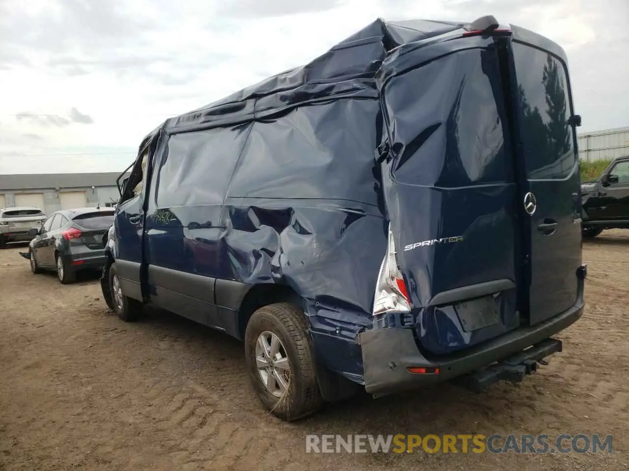 3 Фотография поврежденного автомобиля W1W40BHY3LT026168 MERCEDES-BENZ SPRINTER 2020